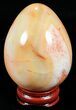 Colorful Carnelian Agate Egg #55551-1